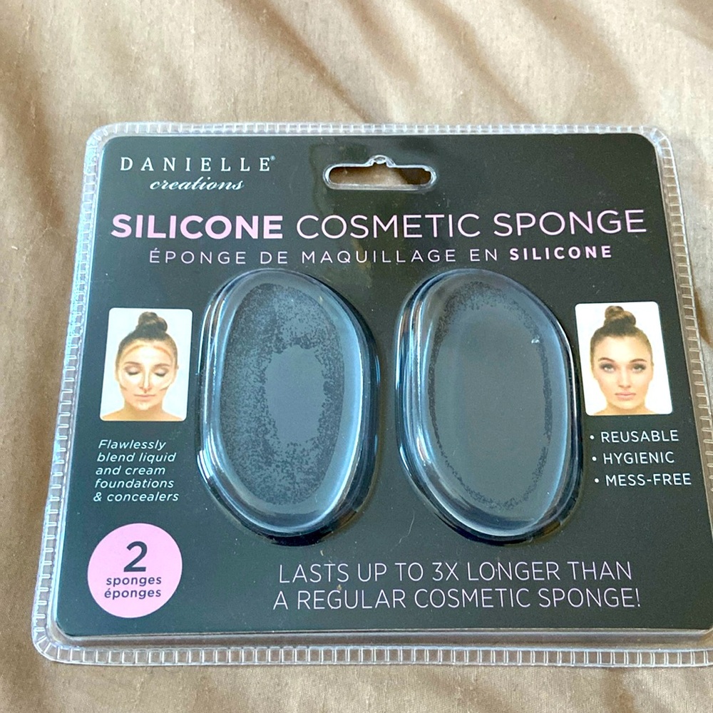 🆕 Silicone cosmetic sponge set of 2